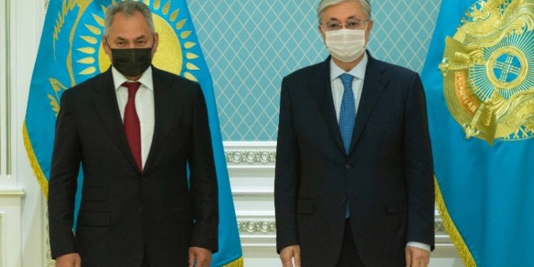 Қазақстан Президенті Ресей Федерациясының Қорғаныс министрі Сергей Шойгуді қабылдады