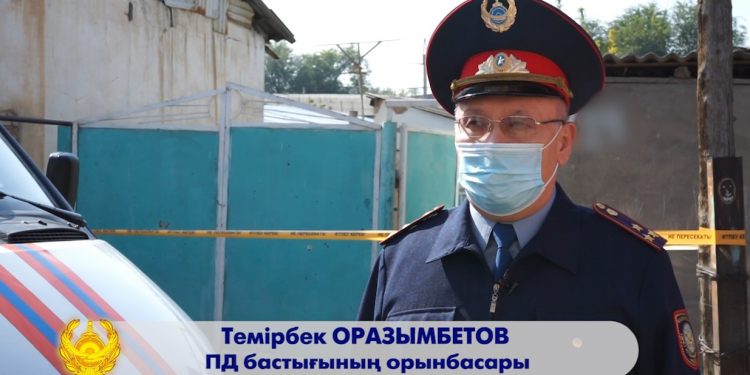 Таразда өрт кезінде екі бала қаза тапты
