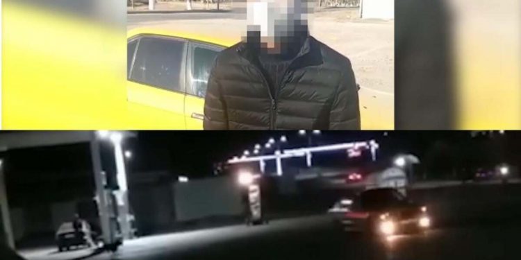 Жамбыл облысының Жаңатас қаласында түнгі дрифт жасаған  алматылық жүргізуші жазаланды