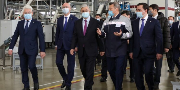 Қасым-Жомарт Тоқаев «Сарыарқа» арнайы экономикалық аймағына барды