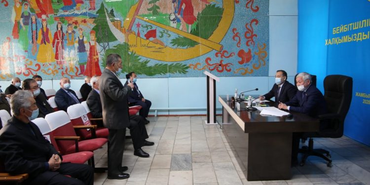 Ералы Тоғжанов Қордай ауданының тұрғындарымен кездесті