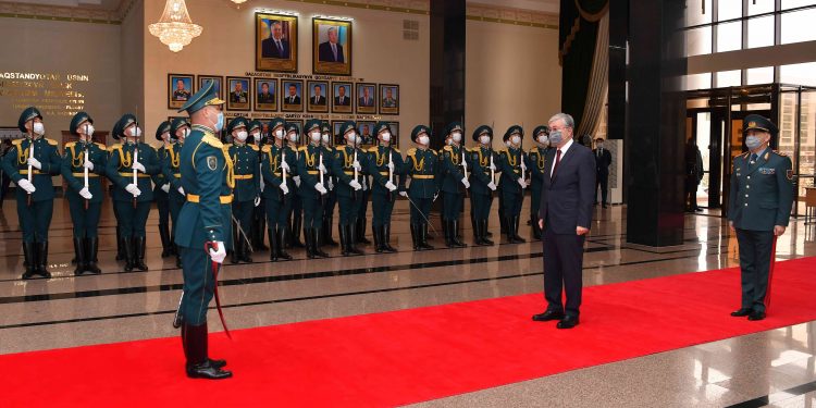 Қазақстан Президенті – Қарулы Күштердің Жоғарғы Бас қолбасшысы Қасым-Жомарт Тоқаев Қорғаныс министрлігінің кеңейтілген алқа мәжілісіне қатысты