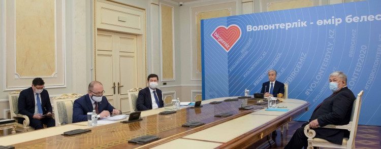 Мемлекет басшысы Волонтер жылының ресми жабылу рәсіміне қатысты
