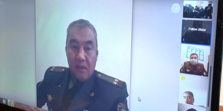 Жамбыл облысы ТЖД Өрт сөндіру және авариялық-құтқару жұмыстары қызметінде жыл қорытындысы бойынша есебі тыңдалды