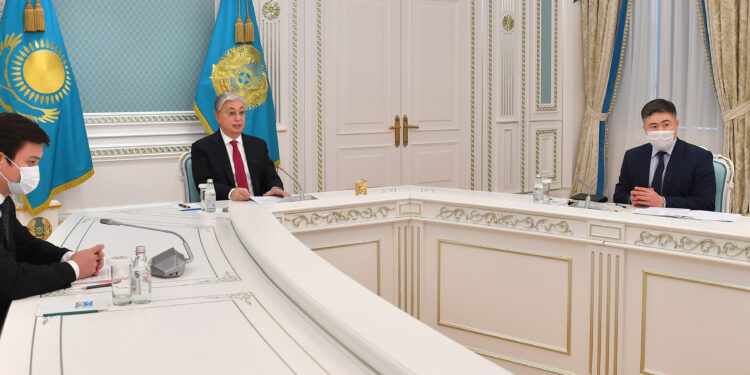 Мемлекет басшысы Еуропалық қайта құру және даму банкінің президенті Одиль Рено-Бассомен кездесті