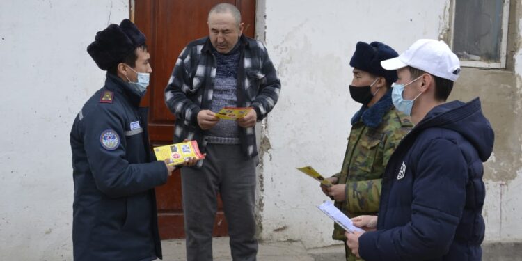Жамбылда тілсіз жаудың алдын алу жұмыстары түсіндірілуде