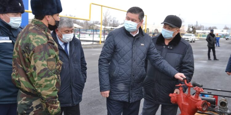 Жамбылда төтенше жағдайларға дайындық барысы пысықталды