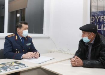 ЖАМБЫЛ ОБЛЫСЫНЫҢ ПД БАСТЫҒЫ АУДАНДЫҚ ПОЛИЦИЯ БӨЛІМДЕРІН АРАЛАУДЫ ЖАЛҒАСТЫРУДА