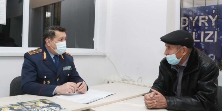ЖАМБЫЛ ОБЛЫСЫНЫҢ ПД БАСТЫҒЫ АУДАНДЫҚ ПОЛИЦИЯ БӨЛІМДЕРІН АРАЛАУДЫ ЖАЛҒАСТЫРУДА