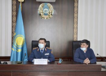 ЖАМБЫЛ ОБЛЫСЫНДА ЖОЛ ЕРЕЖЕСІН БҰЗУДЫ ТІРКЕЙТІН ЖАҢА АППАРАТТЫҚ-БАҒДАРЛАМАЛЫҚ КЕШЕНДЕР ТАНЫСТЫРЫЛДЫ