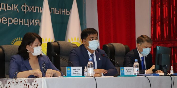 Олжас Қаржауов аудандық филиалдың төрағасы болып сайланды