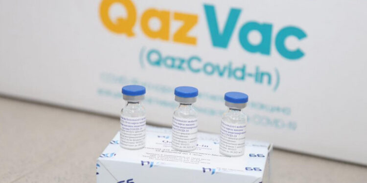 QAZVAC ОТАНДЫҚ ВАКЦИНАСЫН САЛУ БАСТАЛДЫ