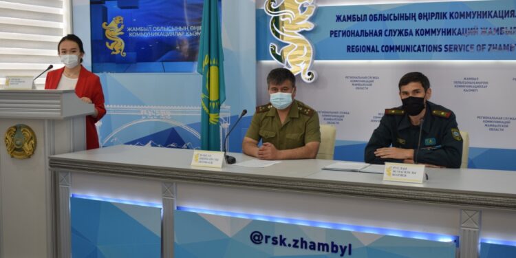 ЖАМБЫЛДА ЖЫЛ БАСТАЛҒАЛЫ ТӨТЕНШЕ ЖАҒДАЙЛАР ТІРКЕЛГЕН ЖОҚ