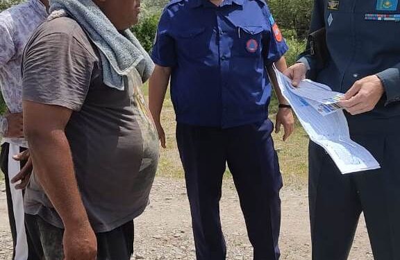 Тараз құтқарушылары профилактикалық іс-шараларды жүргізуде
