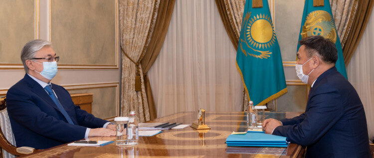 Президент Сыбайлас жемқорлыққа қарсы іс-қимыл агенттігінің төрағасы Марат Ахметжановты қабылдады