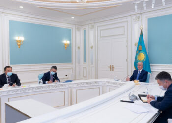 Мемлекет басшысы Швейцария Президенті Ги Пармеланмен келіссөз жүргізді