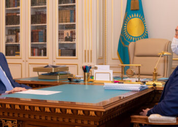 Мемлекет басшысы Премьер-Министр Асқар Маминді қабылдады