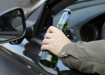 Жамбыл облысында мас күйінде көлік басқарған шетелдік нөмірлі автокөлік жүргізушісі ұсталды