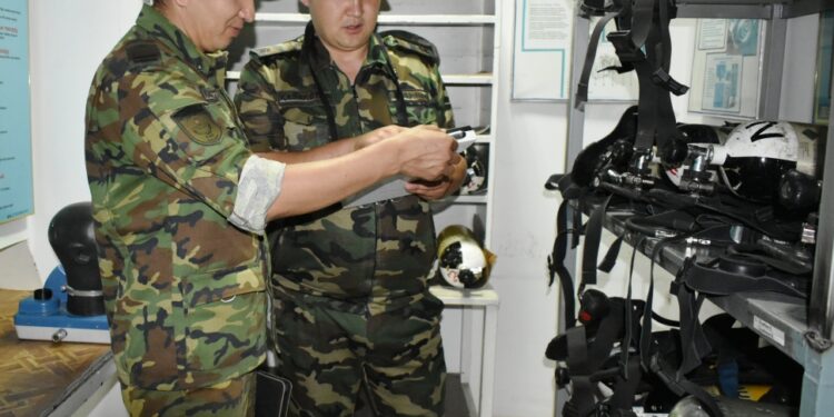 Тараз өрт сөндірушілері есептеу құралын жетілдірді