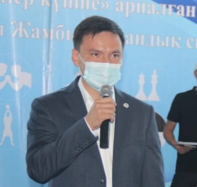 Жамбыл ауданыңда мемлекеттік қызметкерлер арасында спартакиада өтті