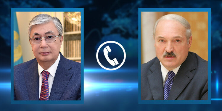 Қазақстан Президенті Қасым-Жомарт Тоқаев Беларусь Президенті Александр Лукашенкомен телефон арқылы сөйлесті