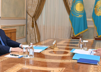 Президент Қаржылық мониторинг агенттігінің төрағасы Жанат Элимановты қабылдады