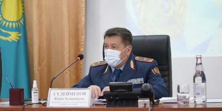 Жамбыл облысының Полиция департаменті жарты жылдықты қорытындылады