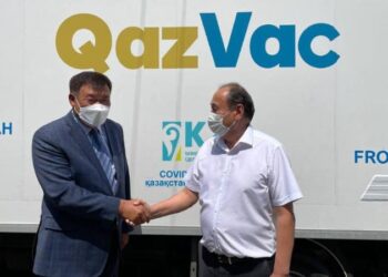 Қырғызстанға «QazVac» қазақстандық вакцинасының 25 мың дозасы жеткізілді