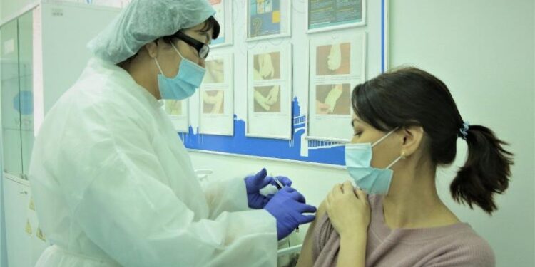Жамбыл облысында мұғалімдердің 98 пайызы вакцина алған