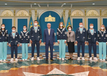 Қасым-Жомарт Тоқаев Олимпиада ойындарына қатысатын Қазақстан құрама командасымен кездесті