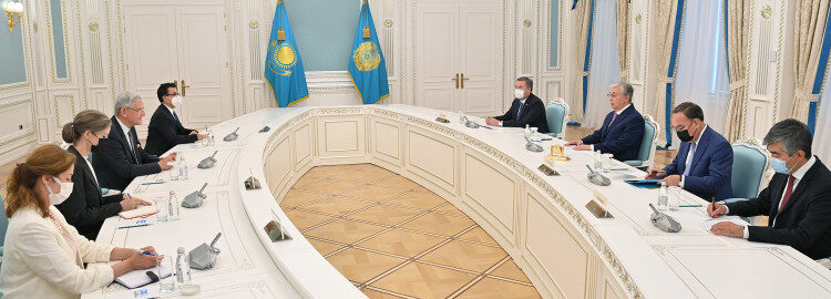 Қазақстан Президенті БҰҰ Бас Ассамблеясының төрағасы Волкан Бозкырмен кездесу өткізді
