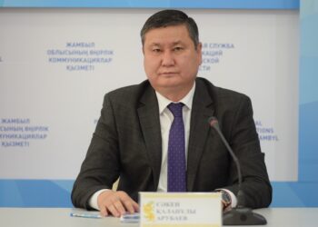 Жамбыл облысы Жамбыл ауданы әкімі  Арубаев тұрғындарға үндеуін жариялады