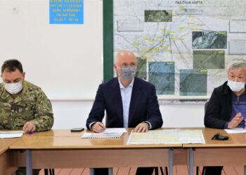 Р. СКЛЯР БАСТАҒАН ҮКІМЕТТІК КОМИССИЯ БАЙЗАҚ АУДАНЫНДАҒЫ ОҚИҒА ОРНЫНА БАРДЫ