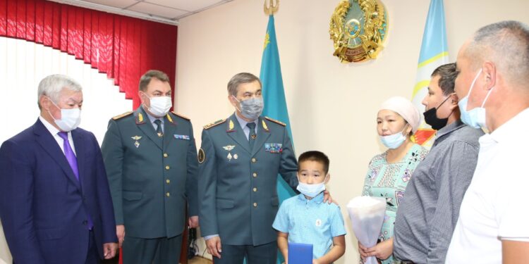 Ержүрек ерлердің еңбегі ескерілді