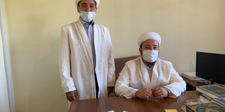 ҒАСЫРЛЫҚ ТАРИХЫ БАР МЕШІТКЕ ЖАҢА ИМАМ ТАНЫСТЫРЫЛДЫ