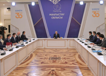 Мемлекет басшысы Маңғыстау облысының әлеуметтік-экономикалық дамуы жөнінде кеңес өткізді