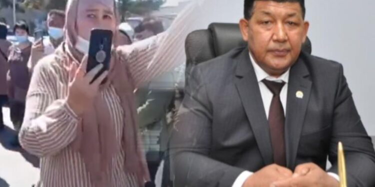 Жамбыл облысы Меркі ауданының орталығында жергілікті тұрғындар наразылықтарын айтып, көлік қатынайтын жолды жауып тастады