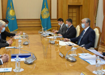 Президент Қасым-Жомарт Тоқаев «TotalEnergies» мұнай-газ концернінің басшыларын қабылдады