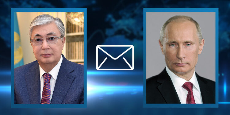 Мемлекет басшысы Қасым-Жомарт Тоқаев Ресей Президенті Владимир Путинге көңіл айту жеделхатын жолдады