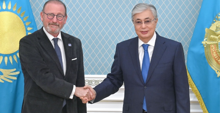 Қазақстан Президенті Еуропа Кеңесі Парламенттік ассамблеясының төрағасы Рик Демсті қабылдады