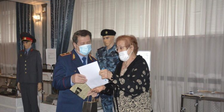 Жамбыл облысының Полиция департаментінде бұрынғы Ішкі істер министріне арналған экспозиция ашылды