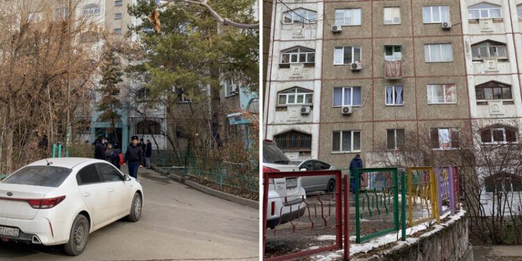 Хат қалдырған. Алматыда әйел үш баласымен 9-қабаттан неге секіргені айтылды