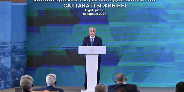 Мемлекет басшысы Каспий құбыры консорциумының 25 жылдығына арналған салтанатты жиынға қатысты