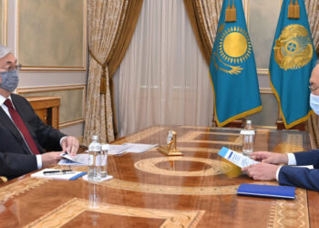 Мемлекет басшысы Қаржылық мониторинг агенттігінің төрағасы Жанат Элимановты қабылдады