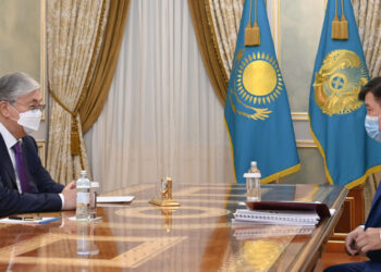 Мемлекет басшысы Жоғарғы сот төрағасы Жақып Асановты қабылдады