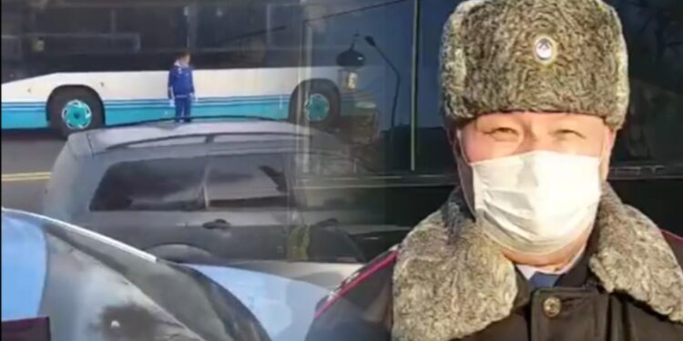 Тараз қаласында автобус жаяу жүргіншіні қағып кетті