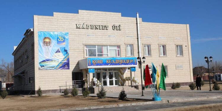 Жамбыл облысы Отар ауылында жаңа Мәдениет үйі ашылды