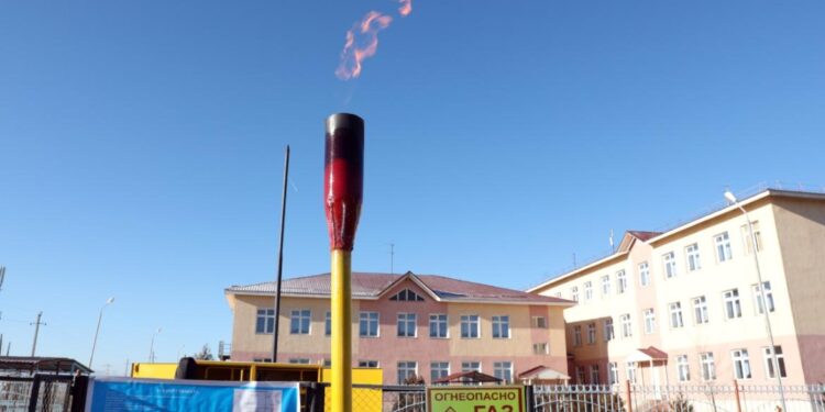 Т.Рысқұлов ауданындағы үш ауылға газ берілді