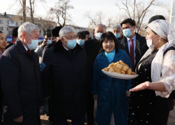ҚР Мемлекеттік хатшысы Жамбыл облысындағы әлеуметтік және туристік нысандарды аралады
