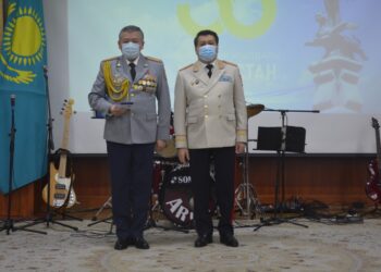 Жамбыл облысының Полиция департаменті ҚР Тәуелсіздігінің 30 жылдығын атап өтті
